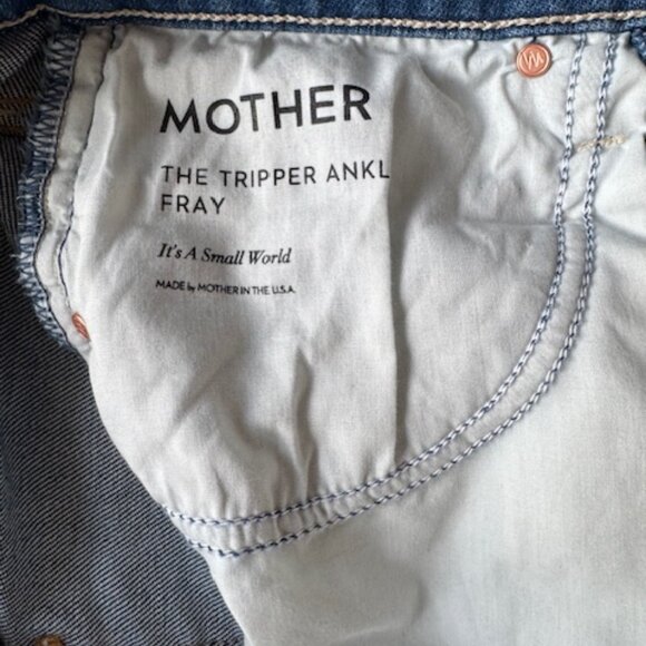 MOTHER Jeans | The Tripper Ankle Fray | Size 25 - Picture 3 of 6